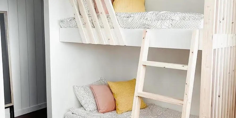 How To Build A Built In Bunk Bed, How To Construct Built In Bunk Beds